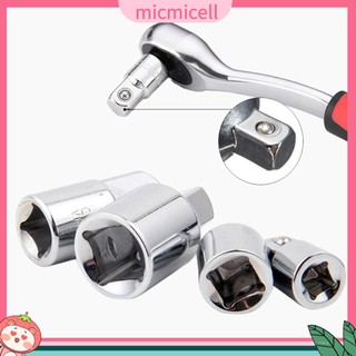 Micmicell| socket wrench adapter 1/2 1/4 3/8 inch ratchet socket converter set hand tools