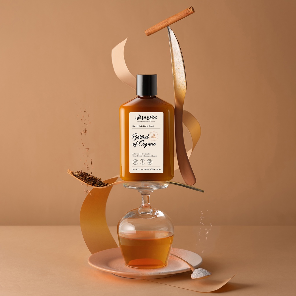 SỮA TẮM NƯỚC HOA CHO DA NHẠY CẢM BARREL OF C0GNAC DUNG TÍCH 350ML CHÍNH HÃNG L'APOGÉE