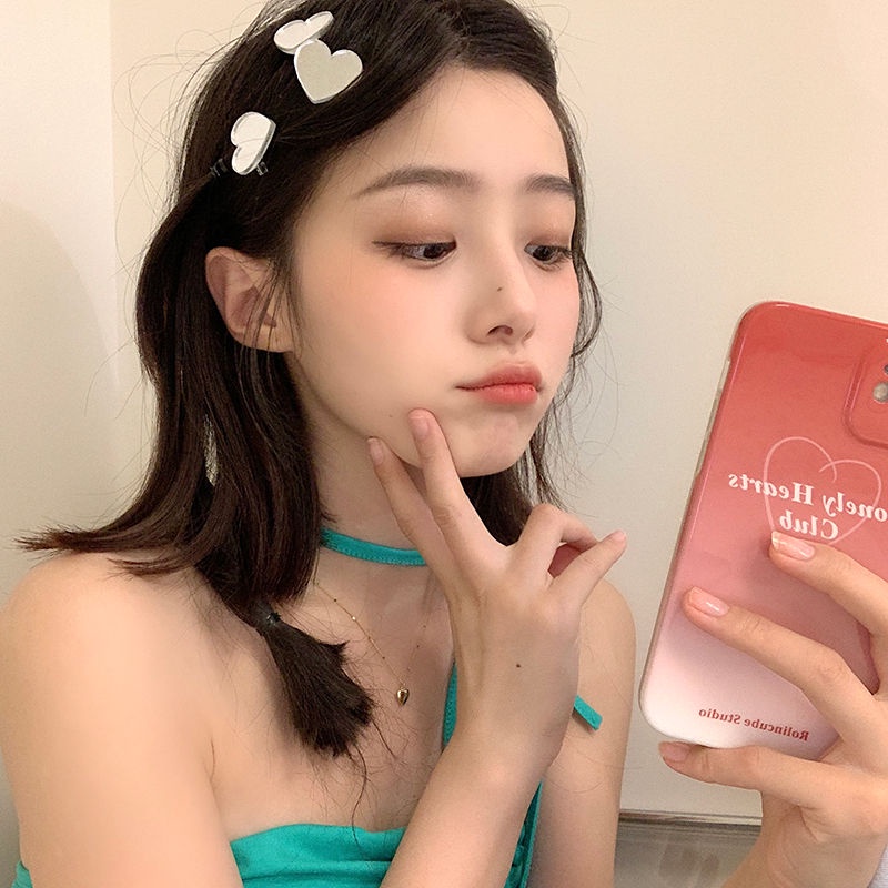 Kẹp Tóc Nữ Hình Hoa / Trái Tim Thời Trang Mùa Hè Xinh Xắn