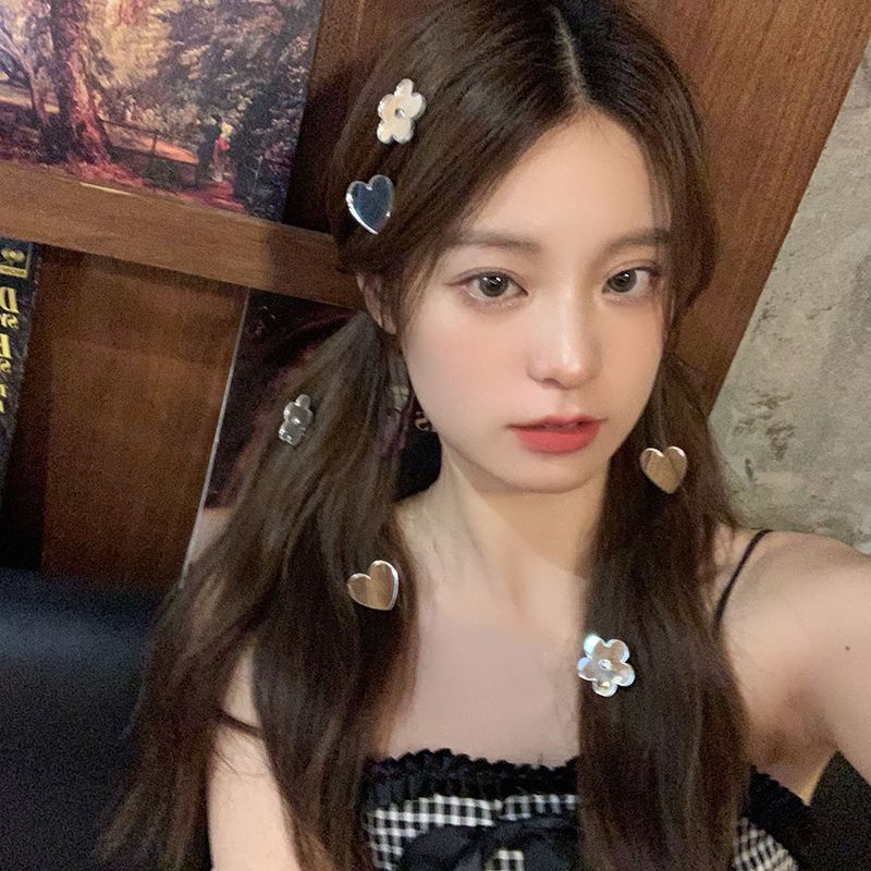 Kẹp Tóc Nữ Hình Hoa / Trái Tim Thời Trang Mùa Hè Xinh Xắn