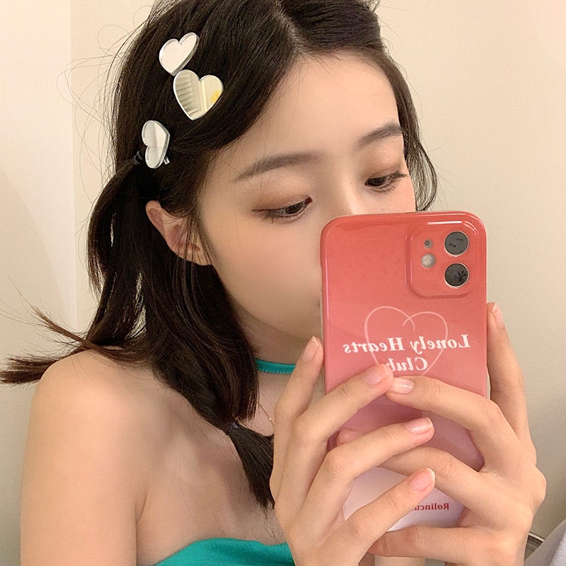 Kẹp Tóc Nữ Hình Hoa / Trái Tim Thời Trang Mùa Hè Xinh Xắn