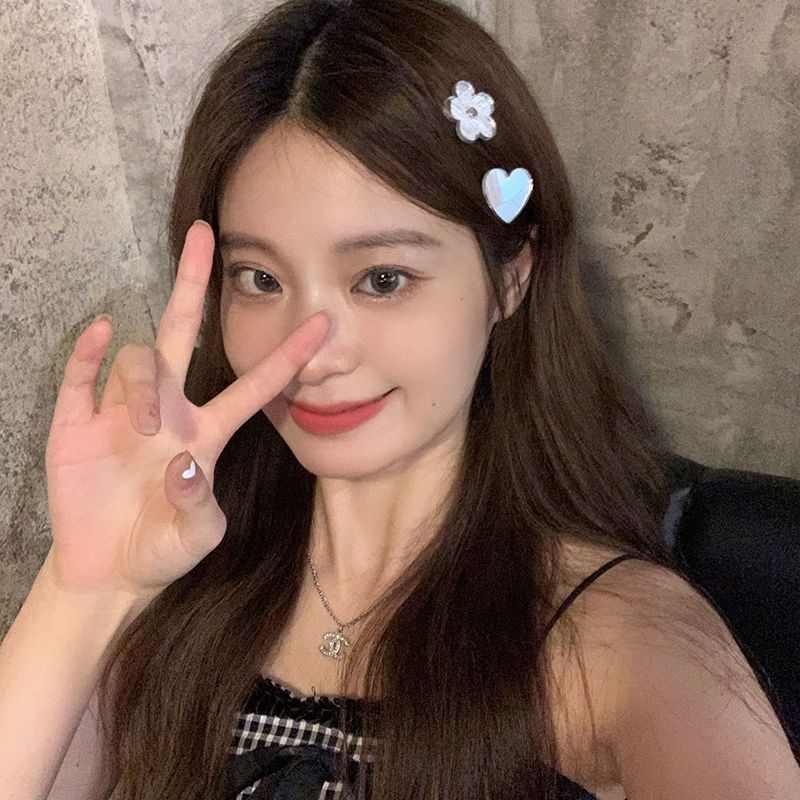 Kẹp Tóc Nữ Hình Hoa / Trái Tim Thời Trang Mùa Hè Xinh Xắn