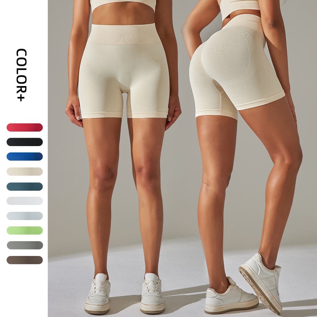 Quần Short Legging Thể Thao Chất Liệu Thấm Hút Khô Thoáng Nhanh Chóng Tiện Dụng Cho Nữ