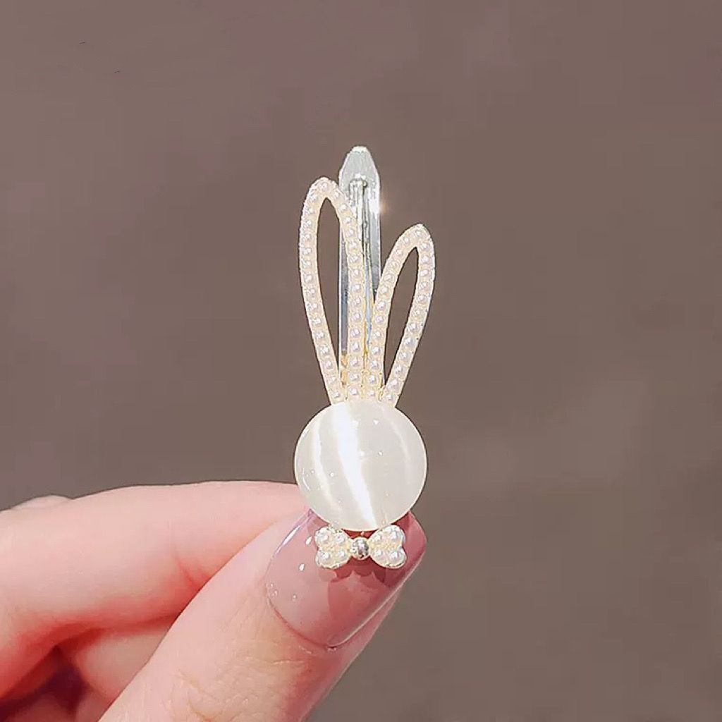 Kẹp Tóc Mái Ngắn Hình Thỏ Dễ Thương Thời Trang Mùa Hè