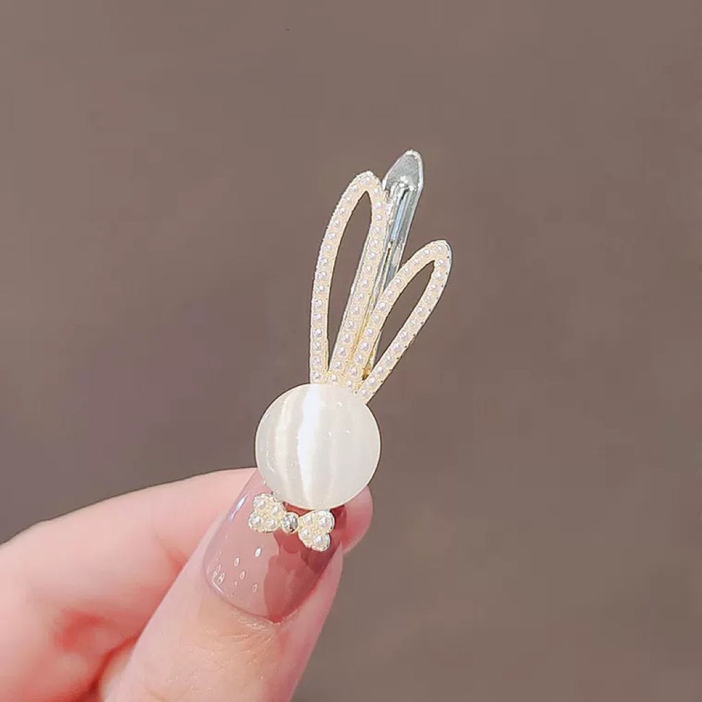 Kẹp Tóc Mái Ngắn Hình Thỏ Dễ Thương Thời Trang Mùa Hè