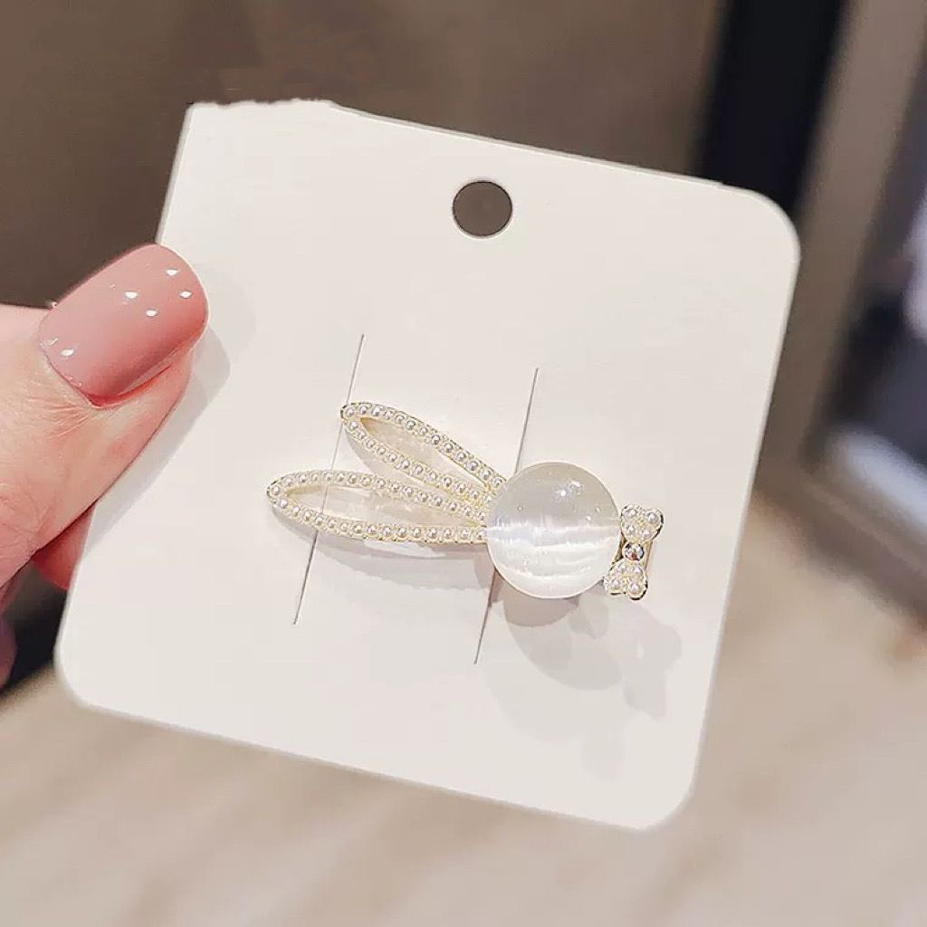 Kẹp Tóc Mái Ngắn Hình Thỏ Dễ Thương Thời Trang Mùa Hè