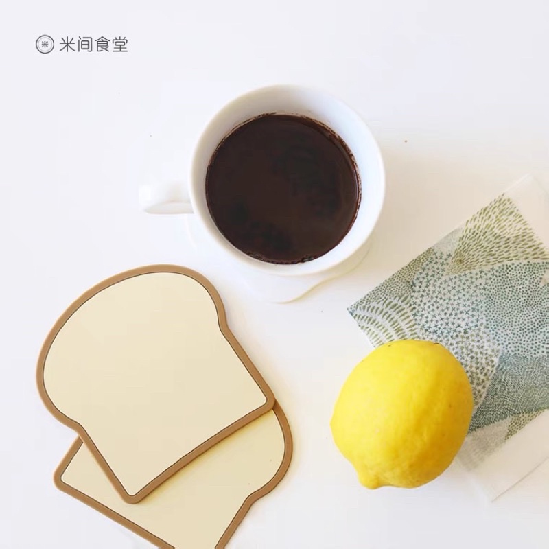 Tấm lót ly Breakfast silicone cách nhiệt