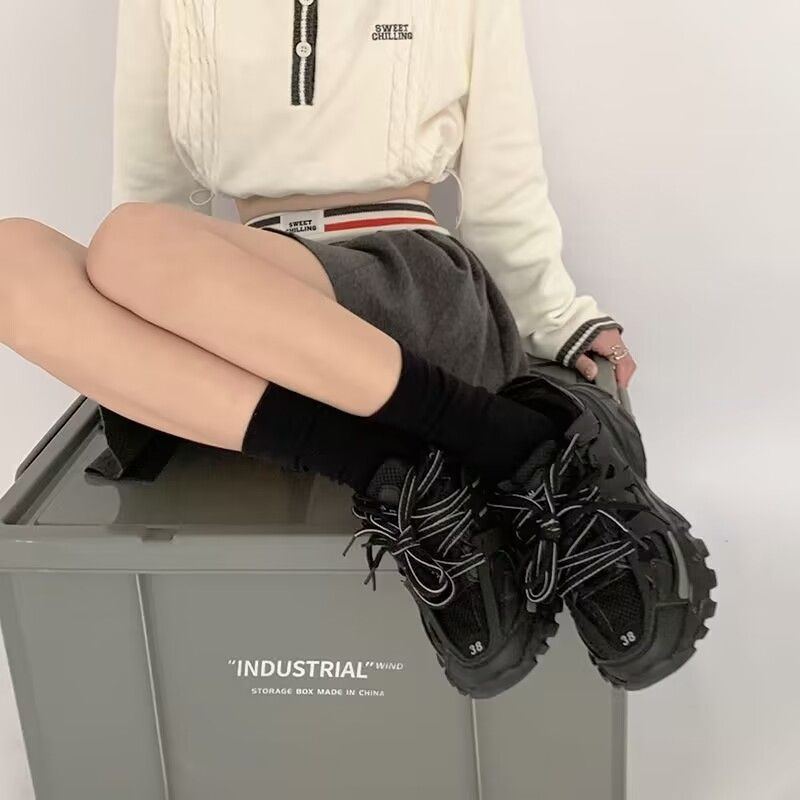 Vớ Cotton Mỏng Cổ Thấp Màu Sắc Trơn Thời Trang Mùa Hè Dễ Phối Đồ