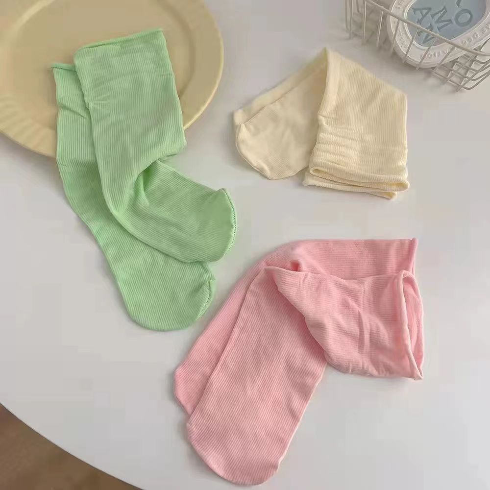 Vớ Mỏng Màu Sắc Ngọt Ngào Thời Trang Mùa Hè Cho Nữ