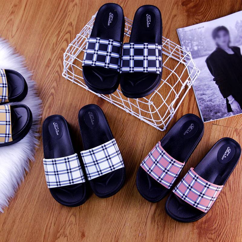 Dép lê nữ đế dày mẫu mới mùa hè dễ phối đồ gia dụng chống trượt