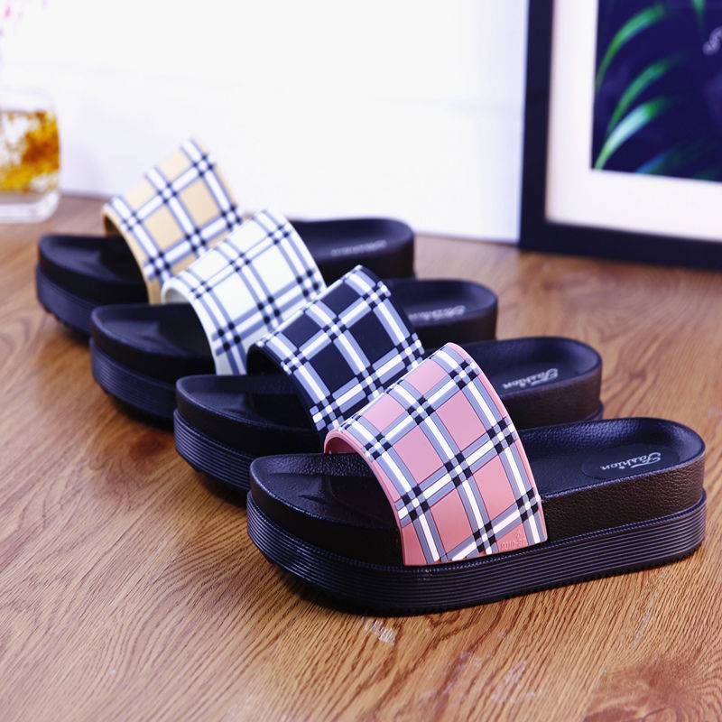 Dép lê nữ đế dày mẫu mới mùa hè dễ phối đồ gia dụng chống trượt