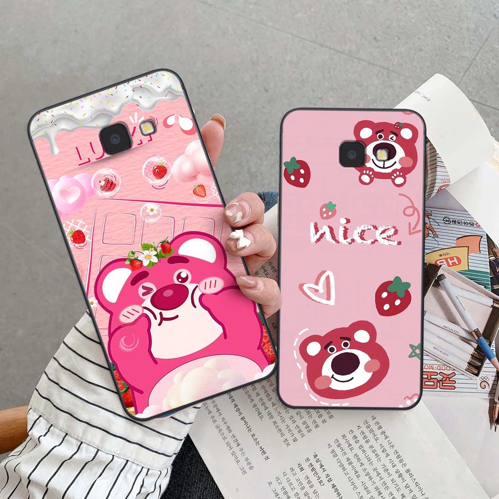 Ốp Samsung J4 Plus / J4 Core / J4+ phong cách nice sweet bear gấu dâu lotso hot trend thời trang