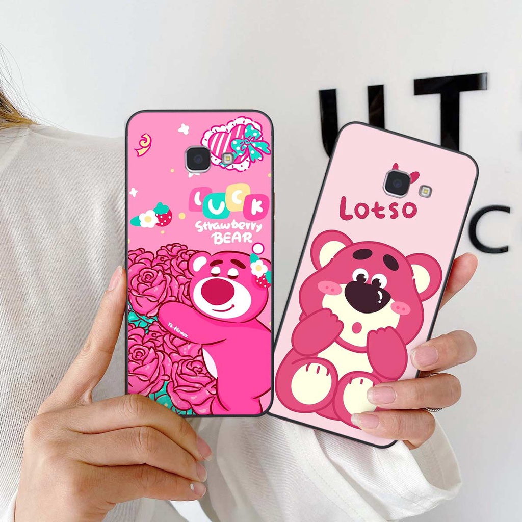 Ốp Samsung J7 Prime phong cách nice sweet bear gấu dâu lotso hot trend thời trang