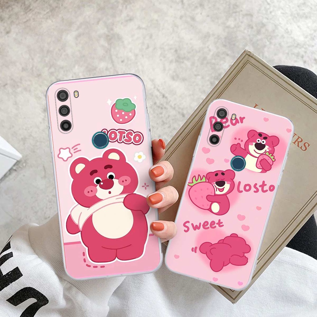 Ốp Vsmart Active 3 phong cách nice sweet bear gấu dâu lotso hot trend thời trang