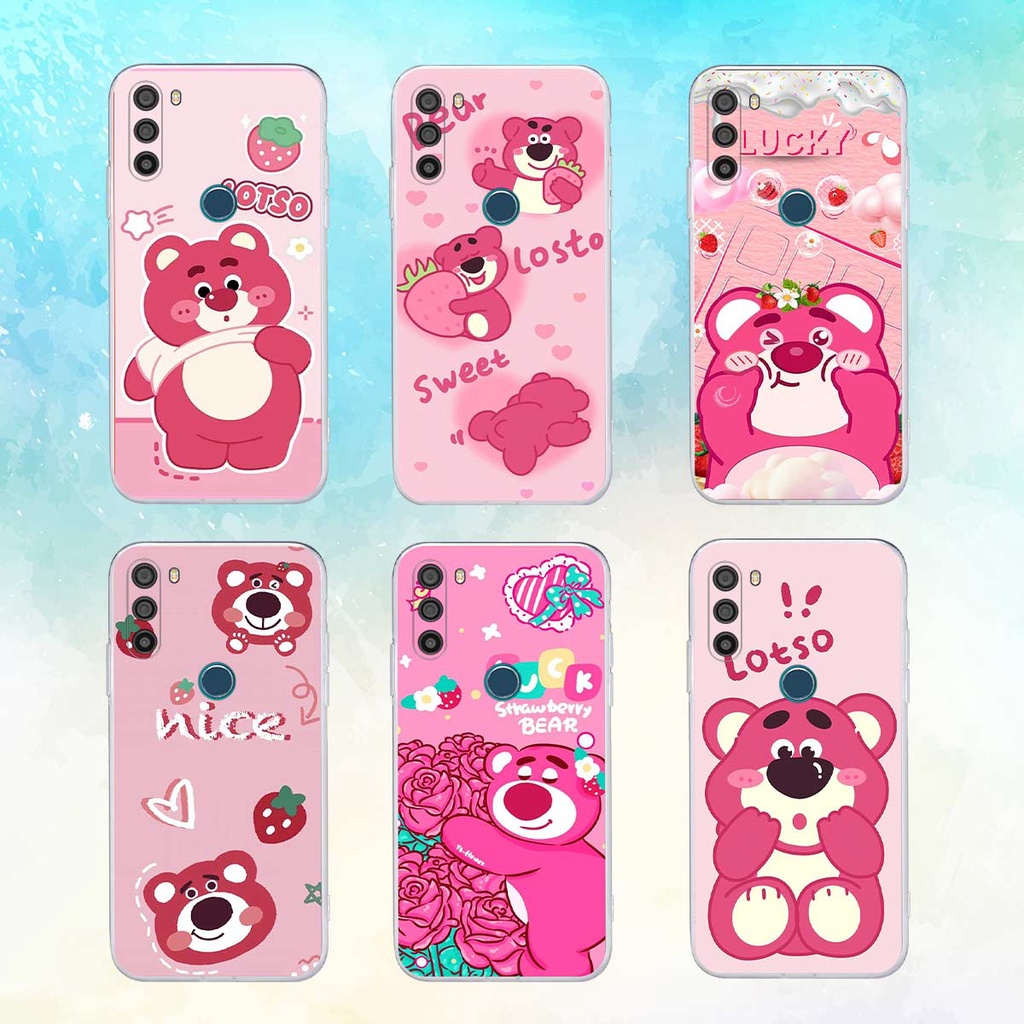 Ốp Vsmart Active 3 phong cách nice sweet bear gấu dâu lotso hot trend thời trang