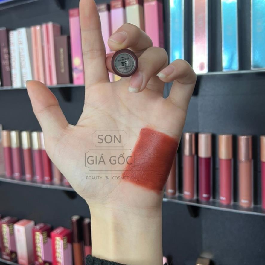 Son Bbia 39 màu đỏ nâu đất (son kem bbia màu 39)