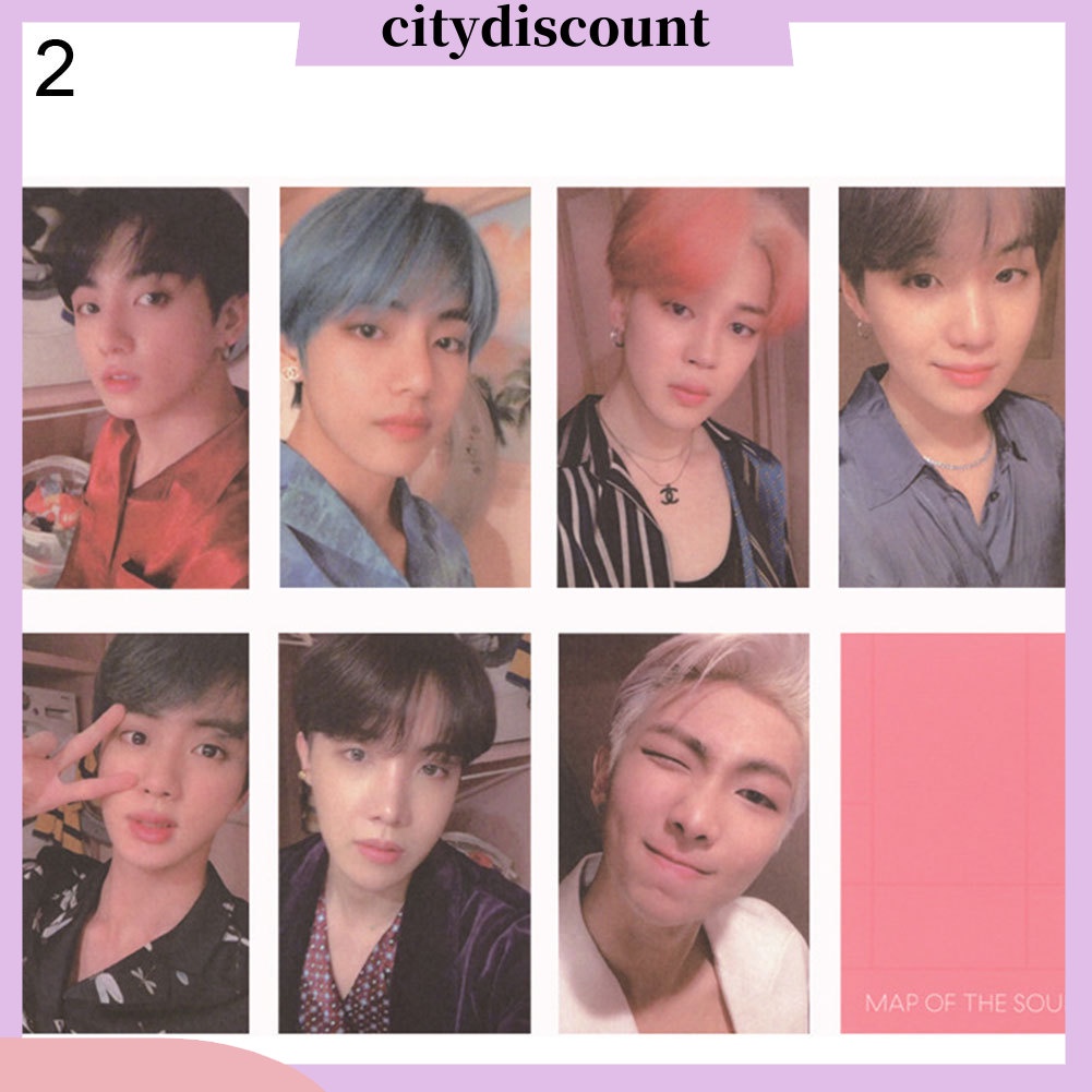 Kpop BTS Map of the Soul Persona Photo Card Boy with Luv Album Photocard Poster