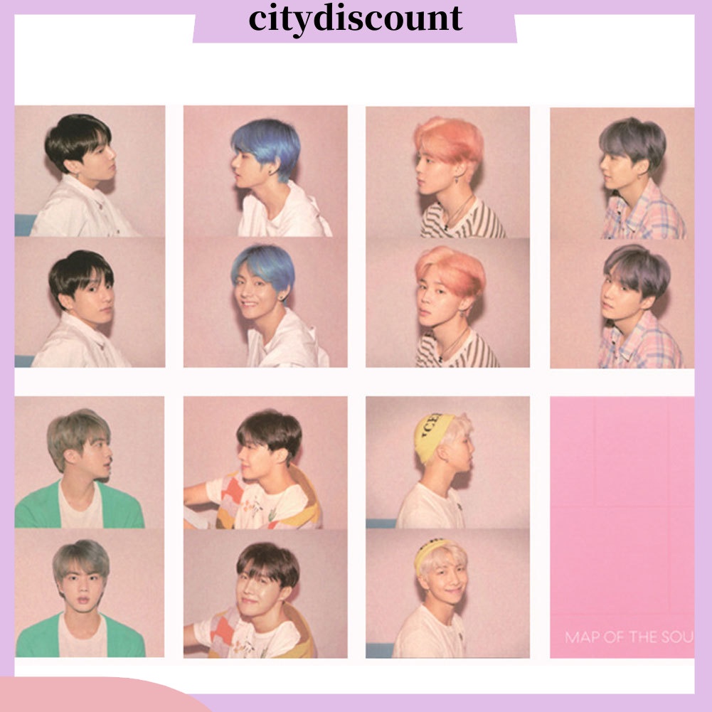 Kpop BTS Map of the Soul Persona Photo Card Boy with Luv Album Photocard Poster
