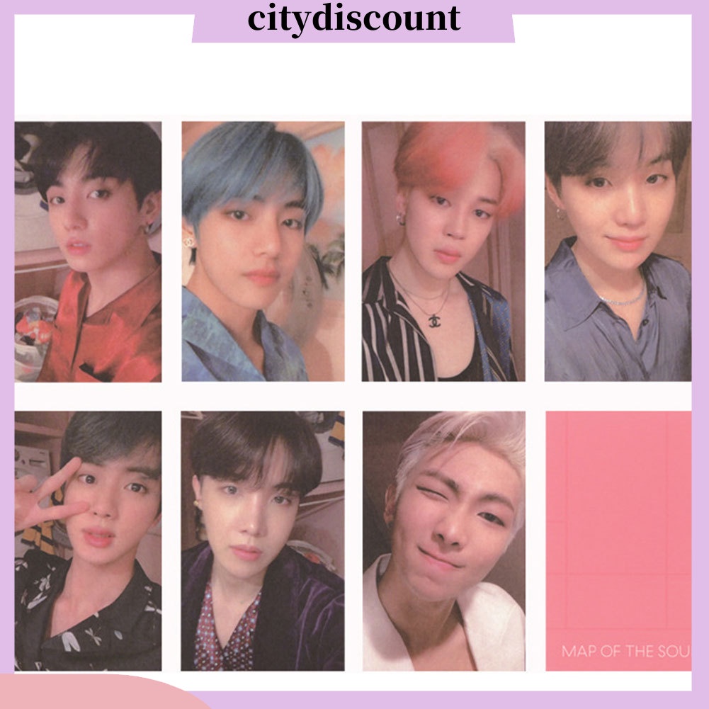 Kpop BTS Map of the Soul Persona Photo Card Boy with Luv Album Photocard Poster