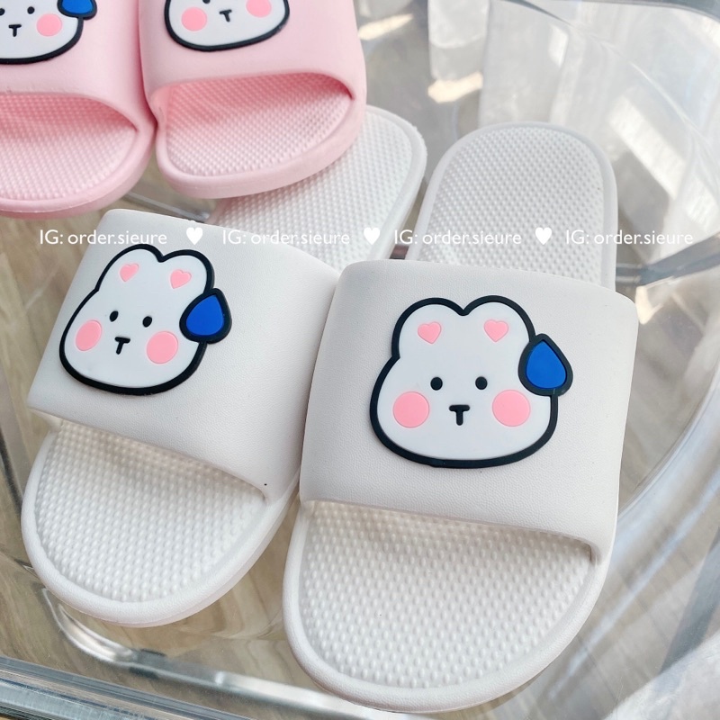 🔥 XẢ LỖ 🔥 Dép Thỏ Dép Đi Trong Nhà Hoạt Hình Đáng Yêu M60