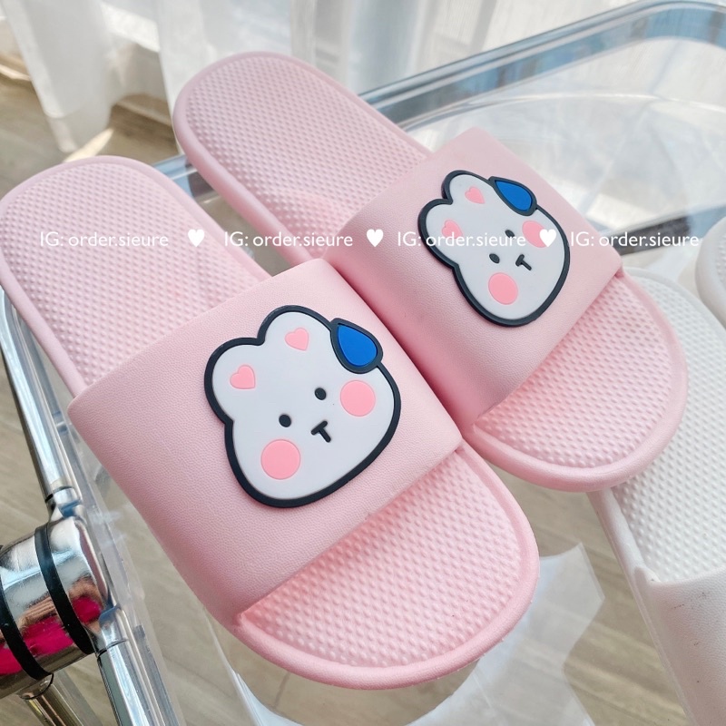 🔥 XẢ LỖ 🔥 Dép Thỏ Dép Đi Trong Nhà Hoạt Hình Đáng Yêu M60