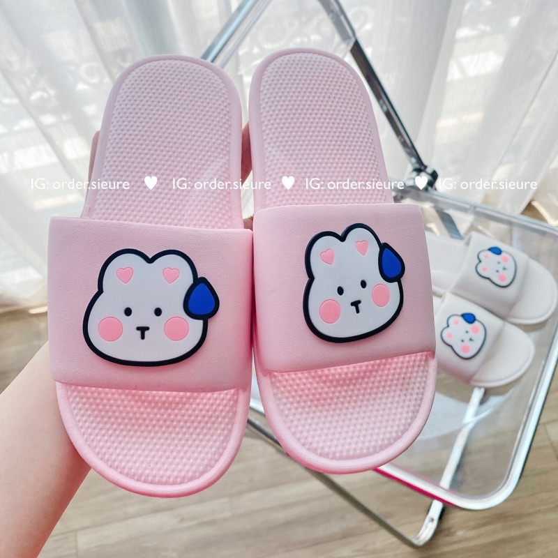 🔥 XẢ LỖ 🔥 Dép Thỏ Dép Đi Trong Nhà Hoạt Hình Đáng Yêu M60