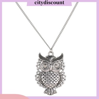 Dây chuyền hợp kim hình cú mèo vintage
