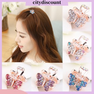 {Citydiscount} Kẹp tóc răng móng vuốt đính đá giả kim cương dễ thương cho nữ