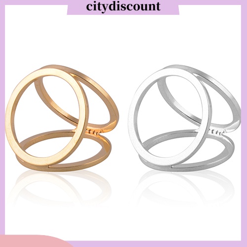 {Citydiscount} Khuy cài khăn choàng lụa mạ vàng phong cách thời trang