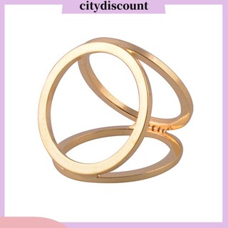 {Citydiscount} Khuy cài khăn choàng lụa mạ vàng phong cách thời trang