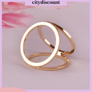 {Citydiscount} Khuy cài khăn choàng lụa mạ vàng phong cách thời trang