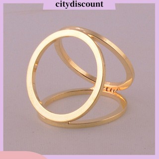 {Citydiscount} Khuy cài khăn choàng lụa mạ vàng phong cách thời trang