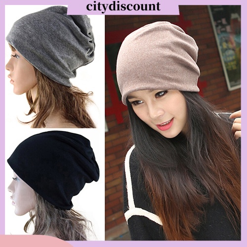Mũ beanie đan len giữ ấm thời trang mùa đông dành cho nam và nữ