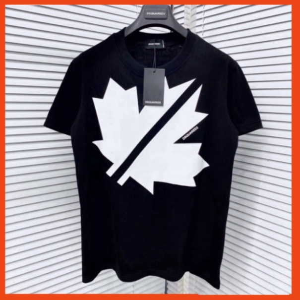 1 Áo phông nam nữ Premium Cotton in hình logo lá chữ D.SQ2 vải dày dặn co giãn 4 chiều cao cấp 2023 1 | BigBuy360 - bigbuy360.vn