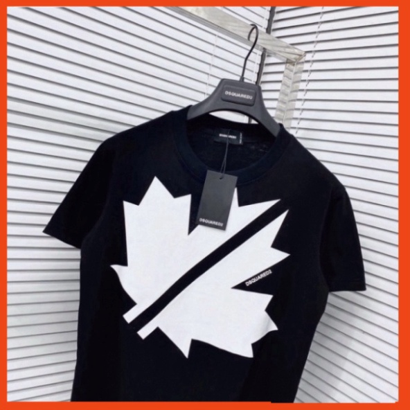 1 Áo phông nam nữ Premium Cotton in hình logo lá chữ D.SQ2 vải dày dặn co giãn 4 chiều cao cấp 2023 1 | BigBuy360 - bigbuy360.vn