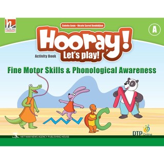 Sách - DTPbooks - Hooray Let's Play Level A Fine Motor Skills & Phonological Awareness Activity Book