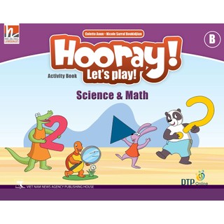 Sách - dtpbooks - hooray let's play level b math & science activity book