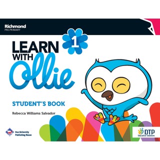 Sách - dtpbooks - learn with ollie 1 student's book with sticker & pop-out
