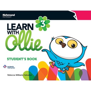 Sách - dtpbooks - learn with ollie 3 student's book with sticker & pop-out