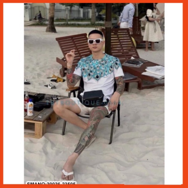 1 Áo Phông Nam Nữ Burlong Chất Liệu Cao. Áo Thun Unisex In Hình Đuôi Công Siêu Hot 2023 1 | BigBuy360 - bigbuy360.vn