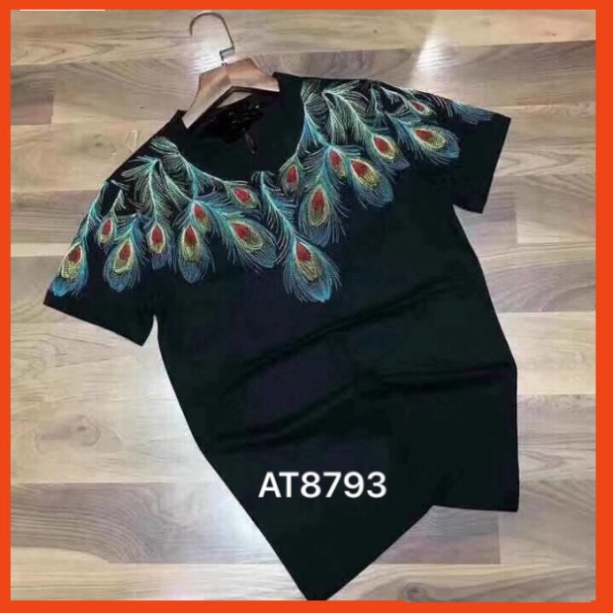 1 Áo Phông Nam Nữ Burlong Chất Liệu Cao. Áo Thun Unisex In Hình Đuôi Công Siêu Hot 2023 1 | BigBuy360 - bigbuy360.vn