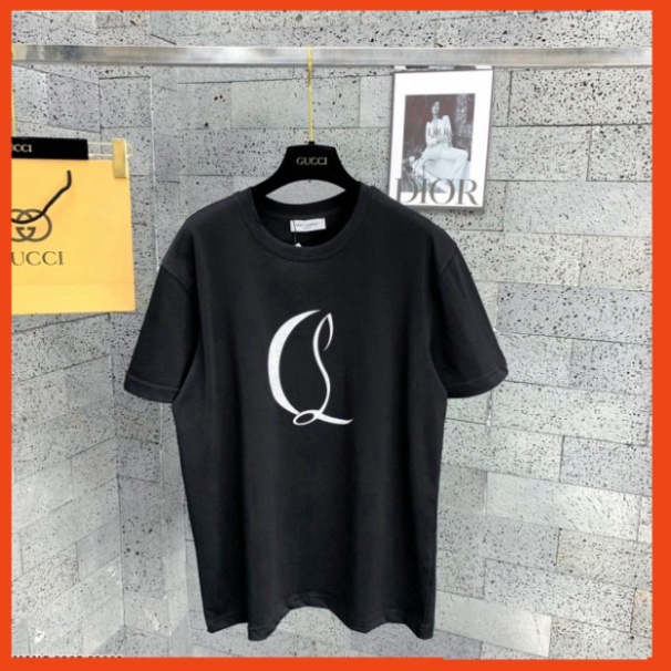 1 Áo Phông Louboutin Cho Nam Nữ Bản Cao Cấp Hoạ Tiết Chữ Loubotin - Áo Thun Hot Hit 2023 1 | BigBuy360 - bigbuy360.vn