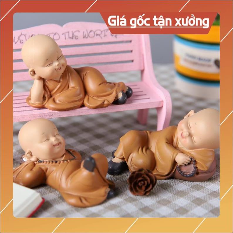 Bộ tượng chú tiểu 12 dáng 7cm