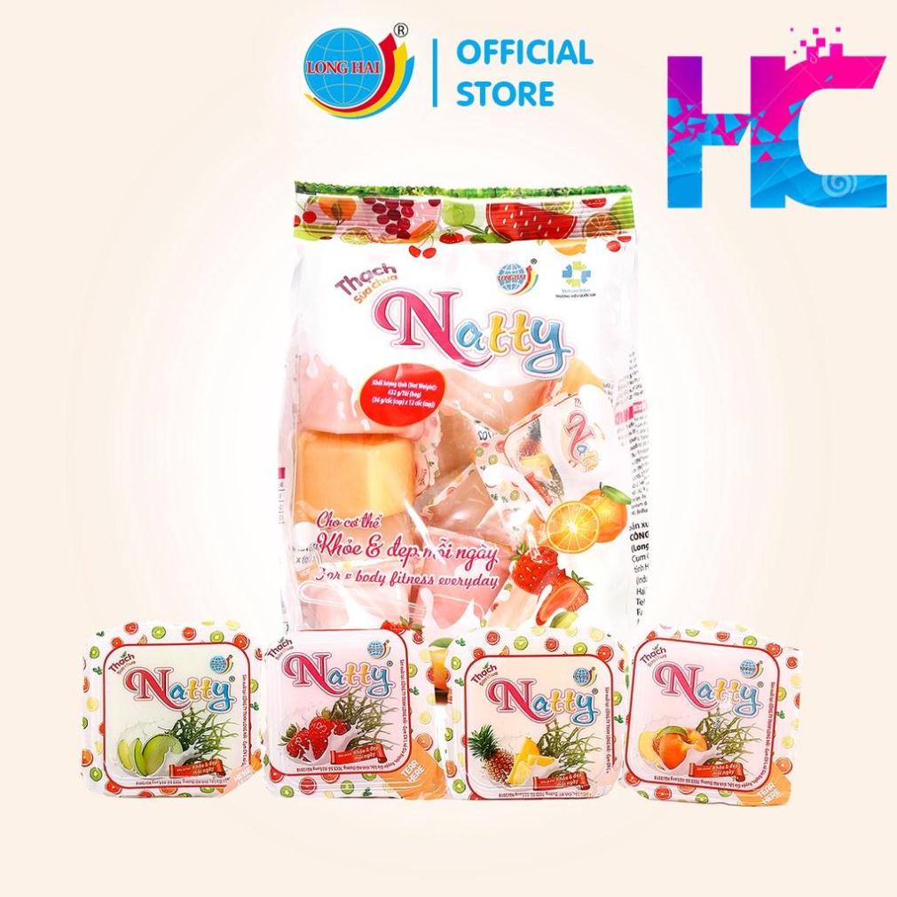 Thạch Sữa Chua Natty Long Hải  432g - hang_chuan