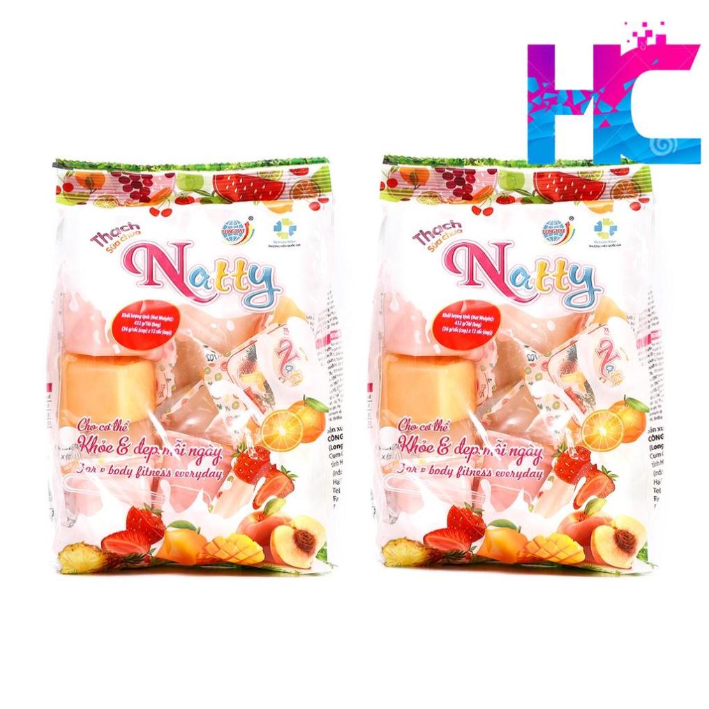 Thạch Sữa Chua Natty Long Hải  432g - hang_chuan