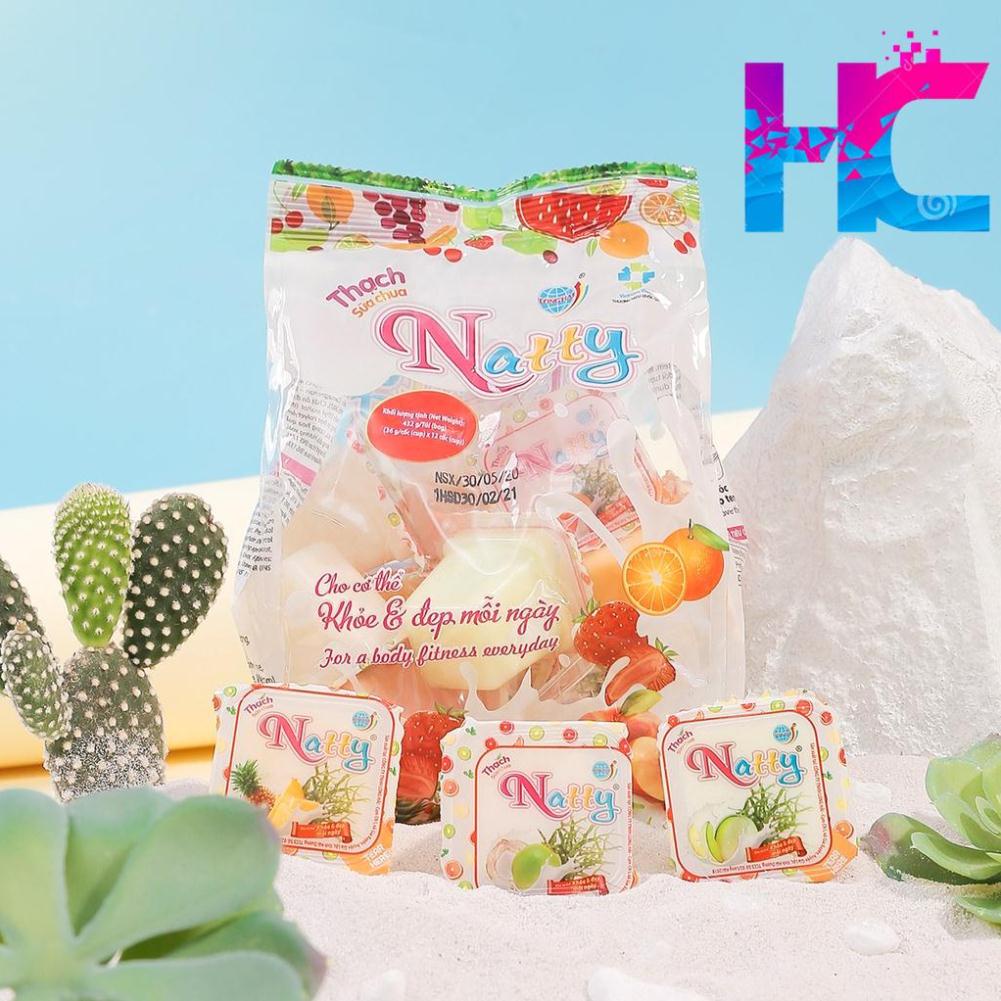Thạch Sữa Chua Natty Long Hải  432g - hang_chuan
