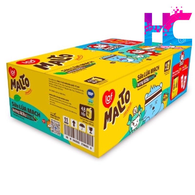 Sữa Malto hương cacao lúa mạch 180ml - hang_chuan