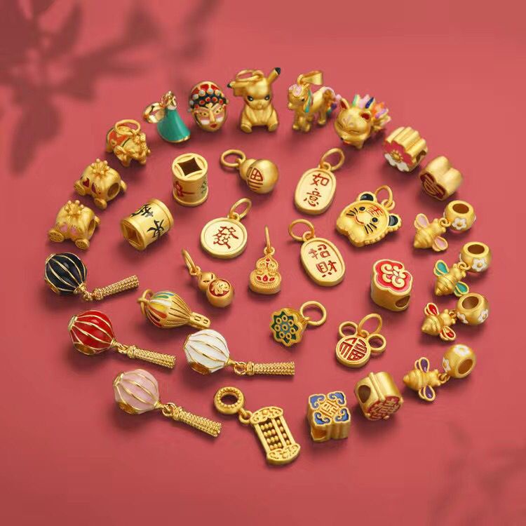 Phụ Kiện Mặt Vòng cổ Nhỏ Tự Làm Trang Sức Tiện Dụng