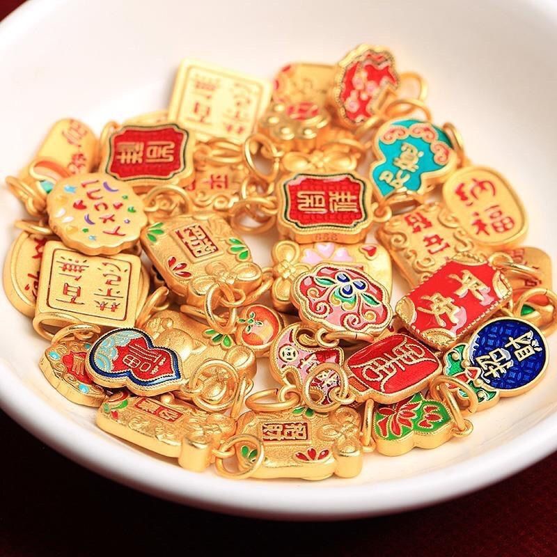 Phụ Kiện Mặt Vòng cổ Nhỏ Tự Làm Trang Sức Tiện Dụng