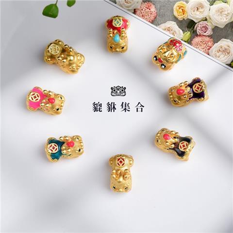 Mặt Dây Chuyền Hạt Pei Thủ Công Màu Sắc Xinh Xắn